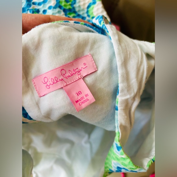 Lilly Pulitzer💕 Summer Dress Size 10👗Mint Condition! - Picture 4 of 4